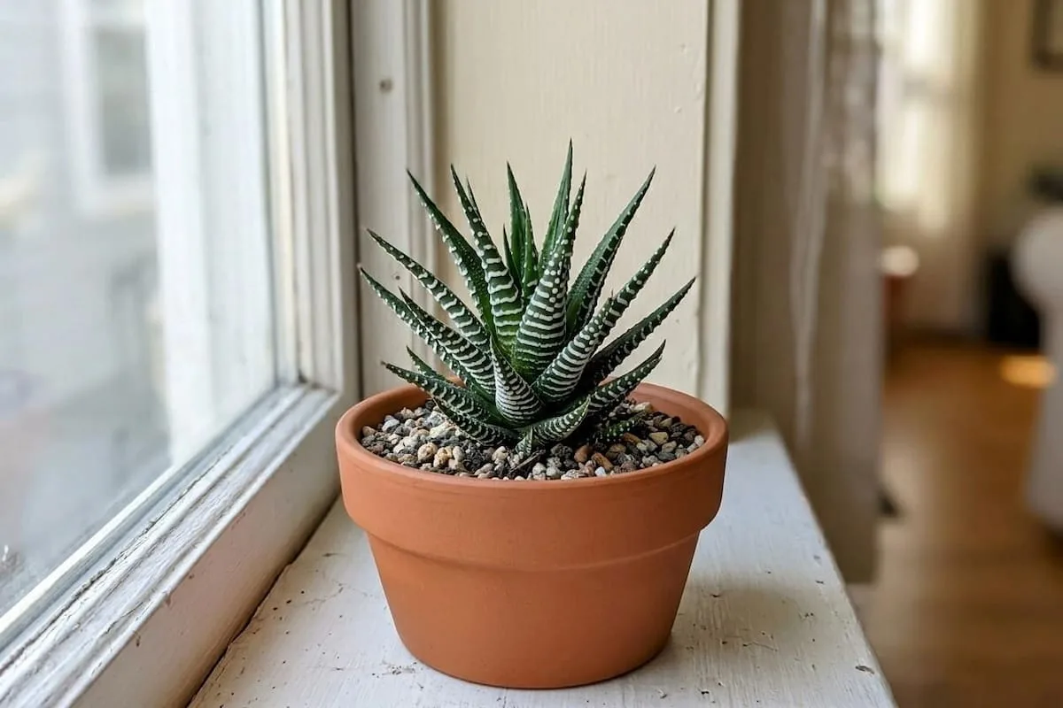 Planta cebra: la suculenta rayada fácil de cuidar que decora interiores