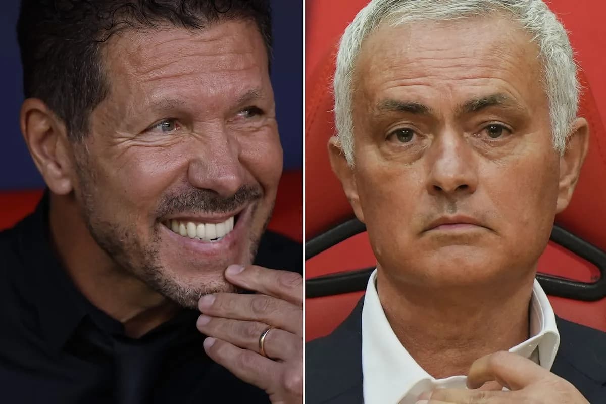 Duro cruce de acusaciones entre Mourinho y Simeone tras la victoria de Atlético sobre Real Madrid