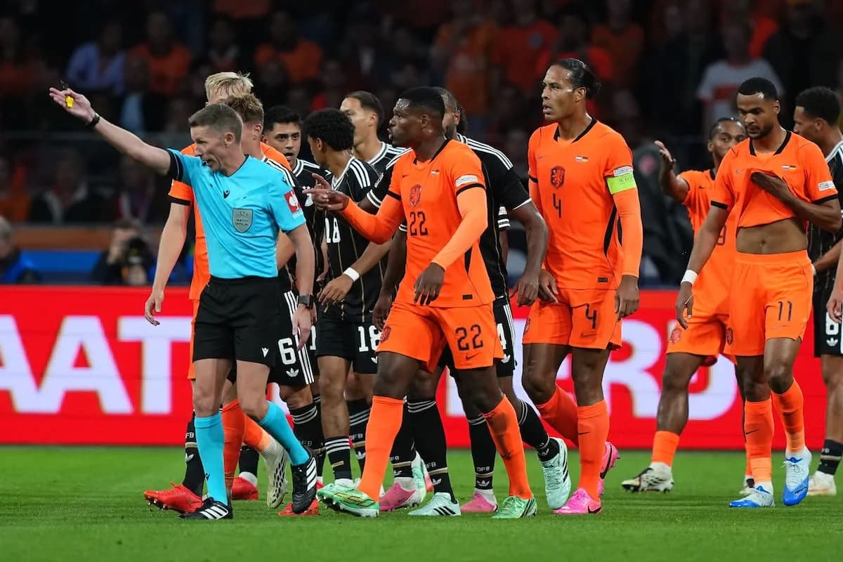 Alemania hizo un gol con un rival lesionado, erró una jugada increíble y Países Bajos empató en la Nations League