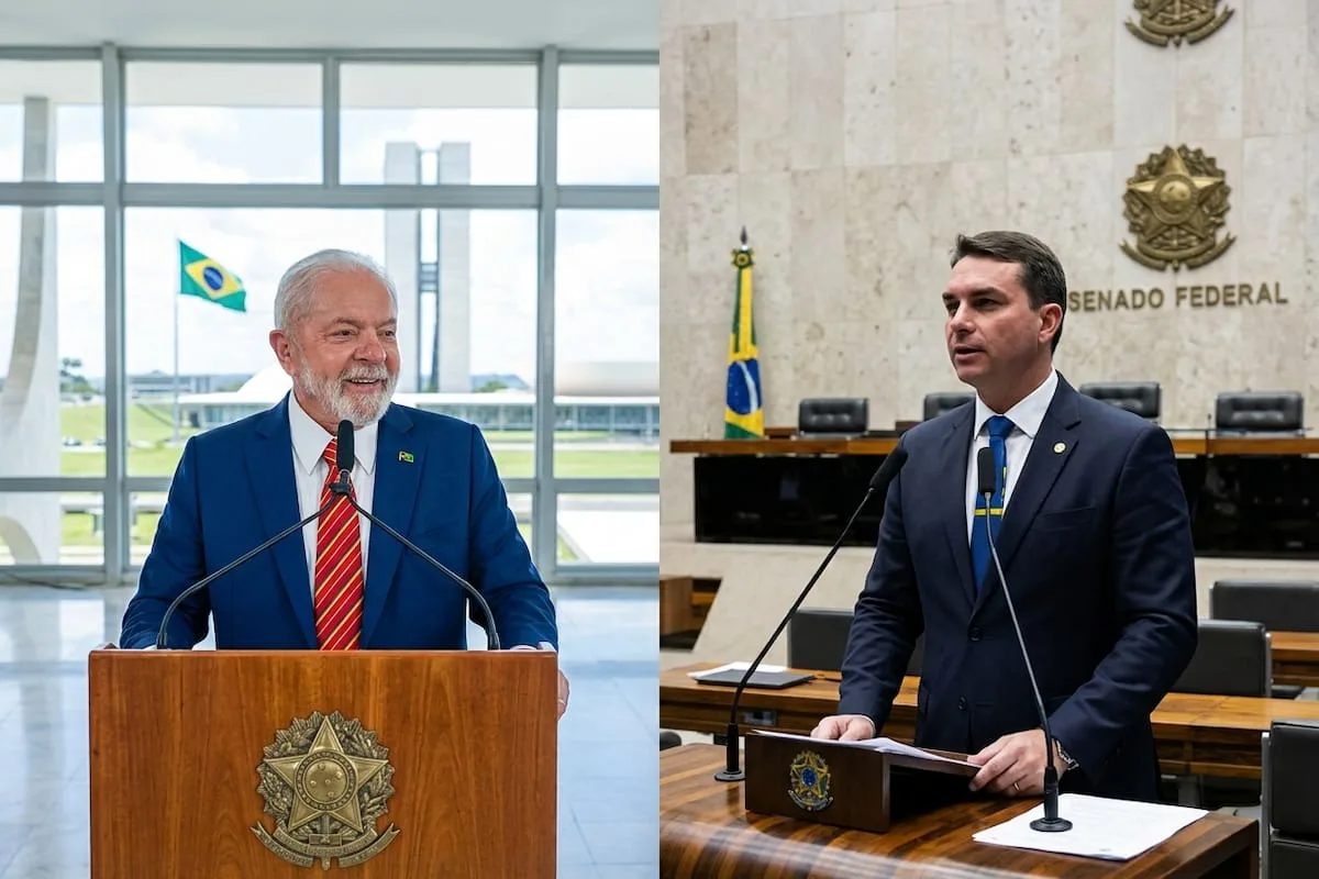 Última encuesta de las elecciones en Brasil: anticipan que Lula y Flávio Bolsonaro salen 42% a 38%