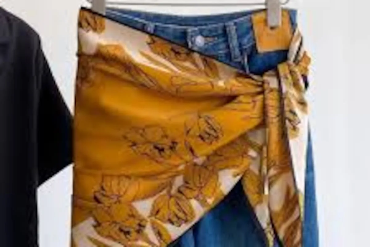 El pañuelo baja de la cabeza a la cintura: la tendencia del "butt scarf" que se impone en Nueva York