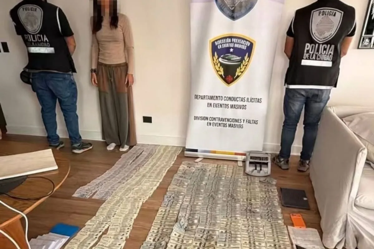 Allanamiento en Vicente López por reventa de entradas para la despedida de Messi: secuestraron casi $10 millones y US$56.300