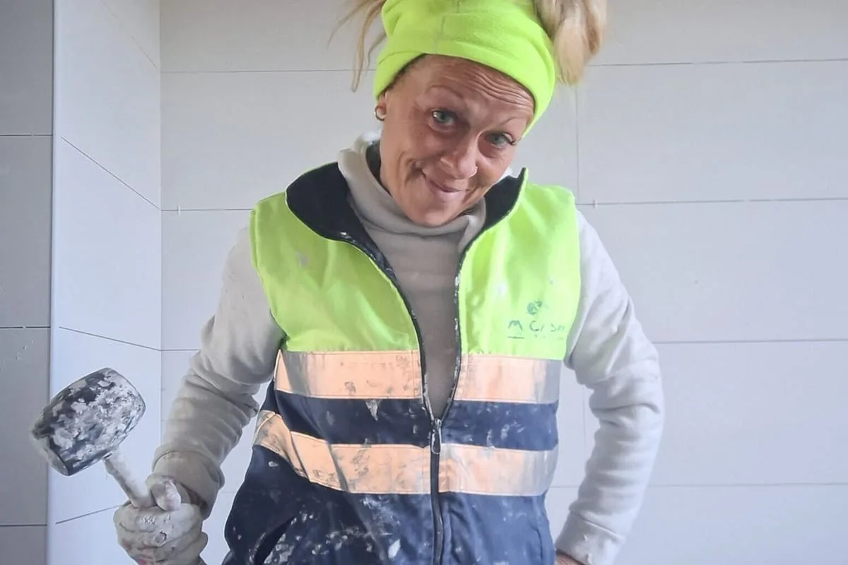 Kiki, albañila con 20 años de experiencia: “No hay jóvenes en la construcción porque no quieren estudiar ni trabajar”