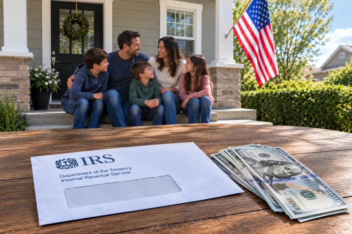 IRS: familias con tres hijos pueden cobrar hasta US$5100 por el crédito por hijos