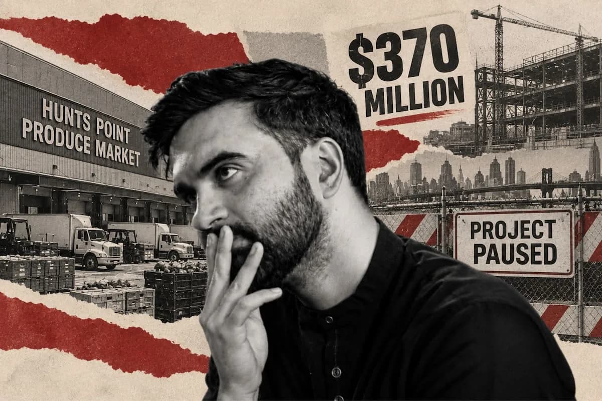Mamdani y la parálisis de un mercado del Bronx que pone en riesgo US$370 millones