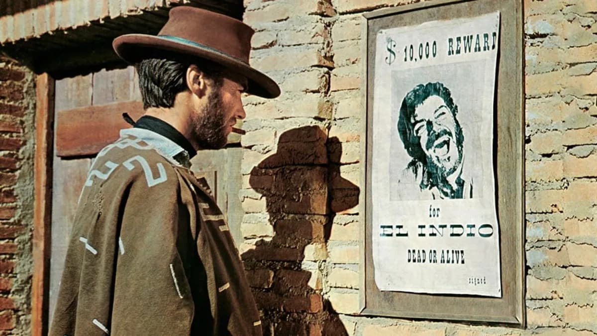 Clint Eastwood huyó a España para rodar 'Por un puñado de dólares' y se volvió leyenda