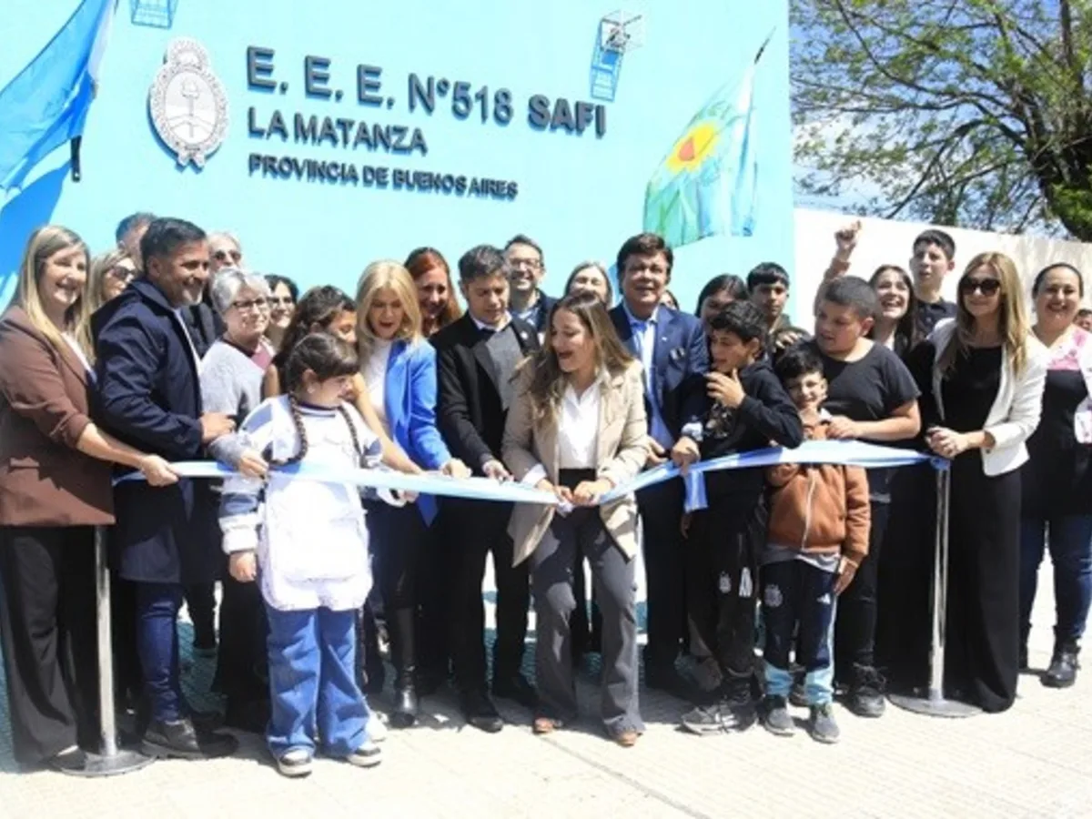 Inauguraron dos escuelas para más de 1.300 alumnos en La Matanza