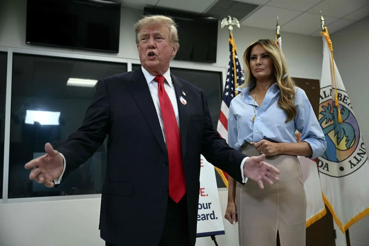 Trump votó anticipado en Florida pese a sus críticas al voto por correo