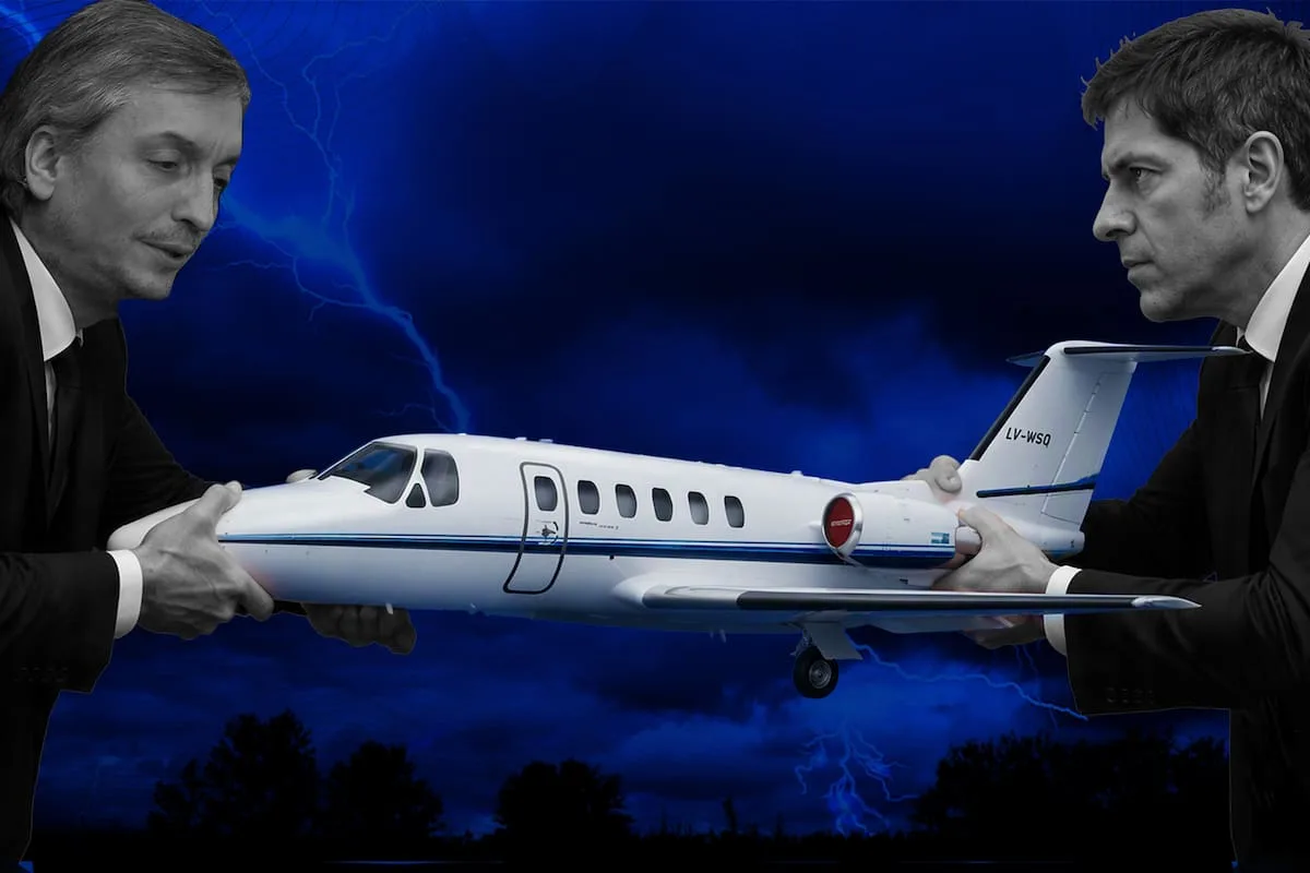 Solo en Off | El avión de los US$3 millones de Kicillof hace levantar vuelo a la bronca de La Cámpora