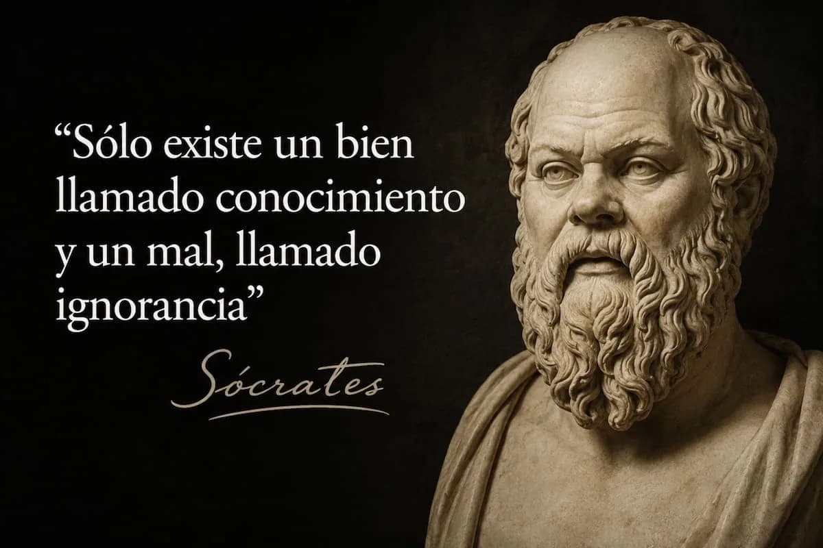 Sócrates y su frase sobre el conocimiento y la ignorancia: por qué sigue vigente