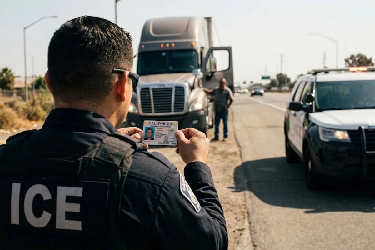 El ICE retoma las paradas vehiculares en rutas de EE.UU. y suma cámaras corporales