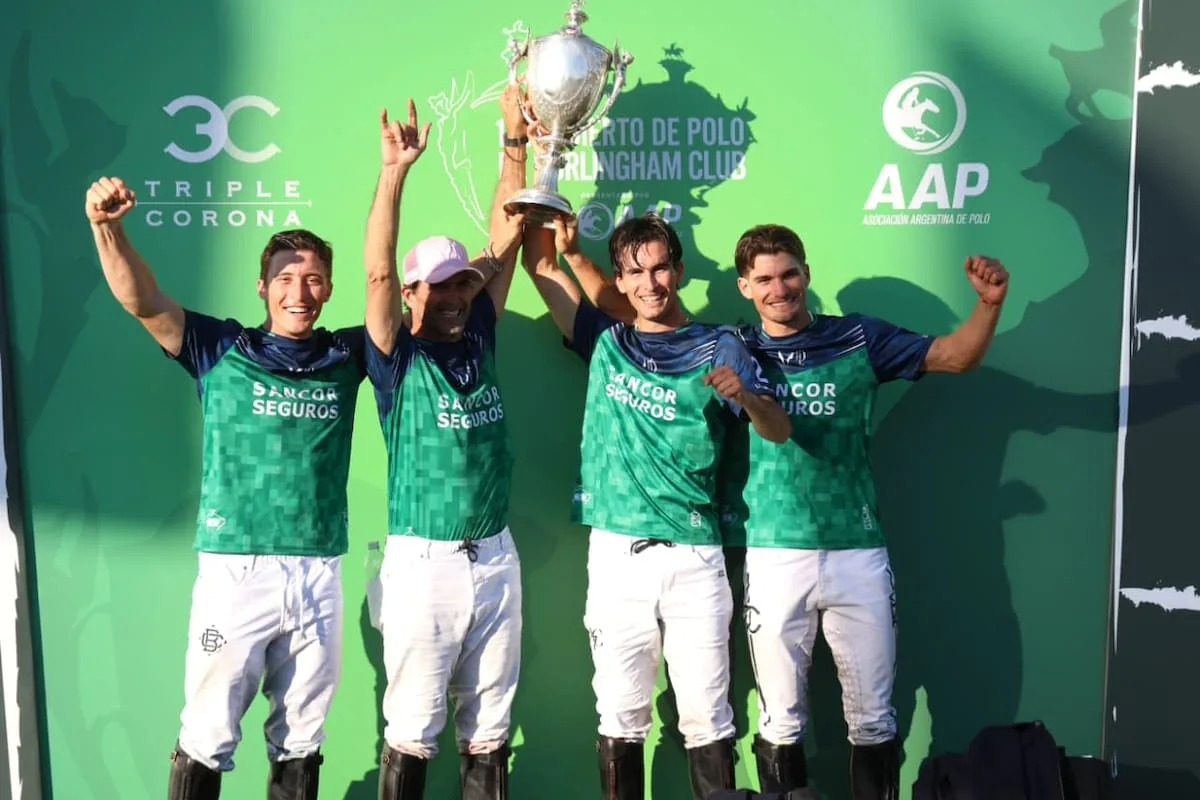 La Natividad-La Dolfina venció a La Hache y es bicampeón del Abierto de Hurlingham de polo