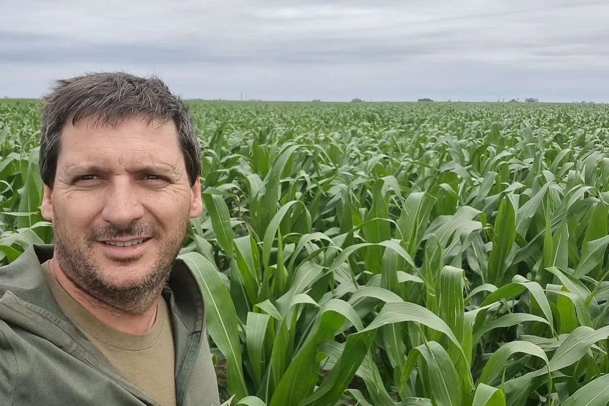 De Córdoba a la “Tierra Prometida”: en la universidad se le despertó una curiosidad por la Patagonia, compró un campo y hoy logra supercultivos