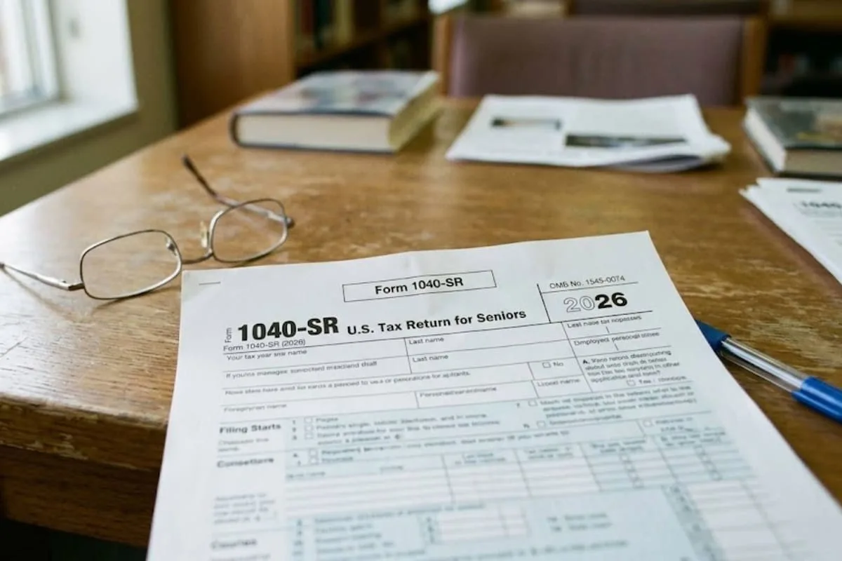 El IRS publicó el formulario 1040-SR de 2026 para adultos mayores y advierte que todavía no debe usarse