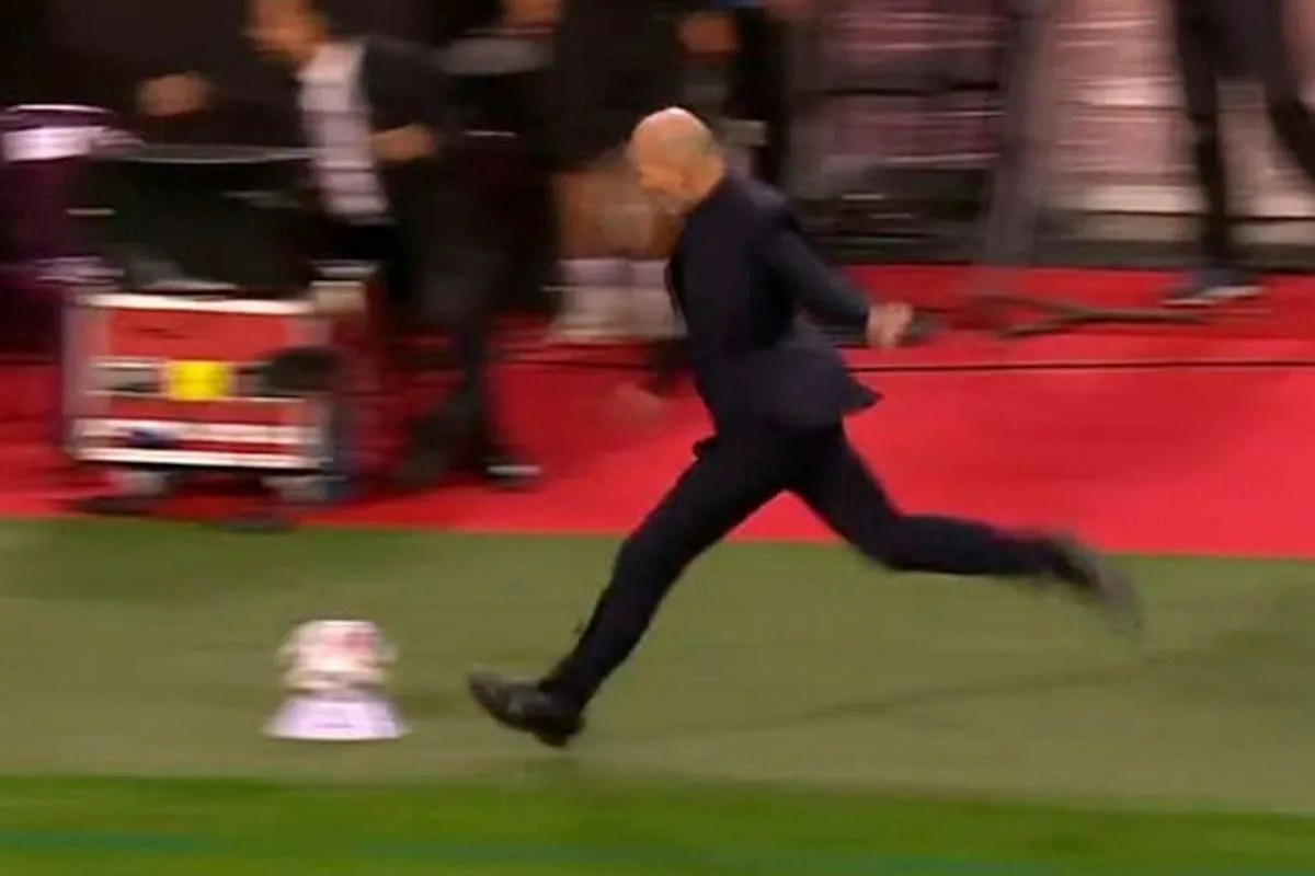El golazo de Olise para el triunfo de Francia y el desenfrenado festejo de Zidane por la UEFA Nations League
