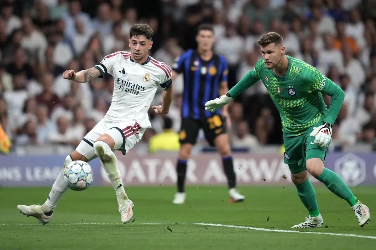 VIDEO: el blooper del arquero de Inter por el que Real Madrid convirtió el segundo gol en la Champions League