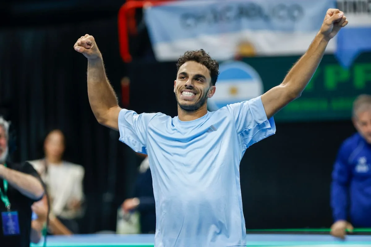 Francisco Cerúndolo le dio el primer punto a la Argentina en la serie de la Copa Davis ante Turquía