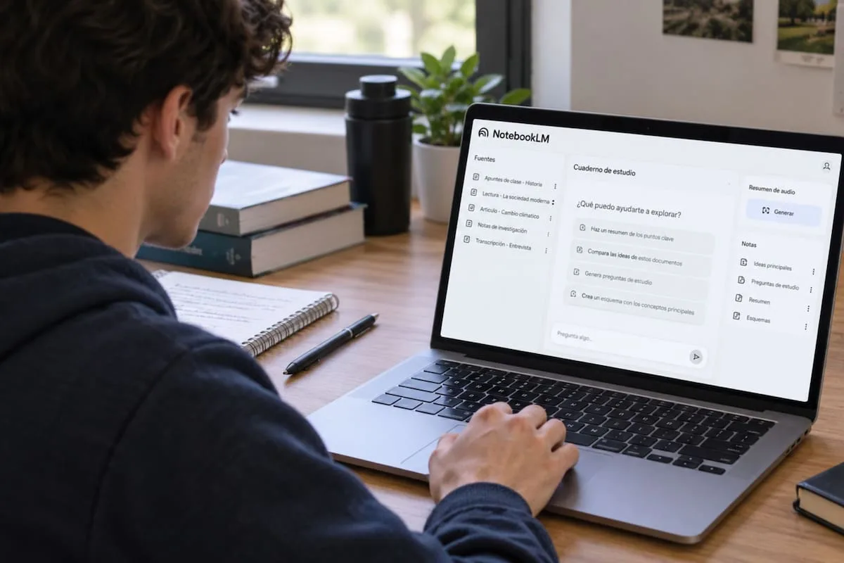 Cómo usar NotebookLM para estudiar con tus hijos