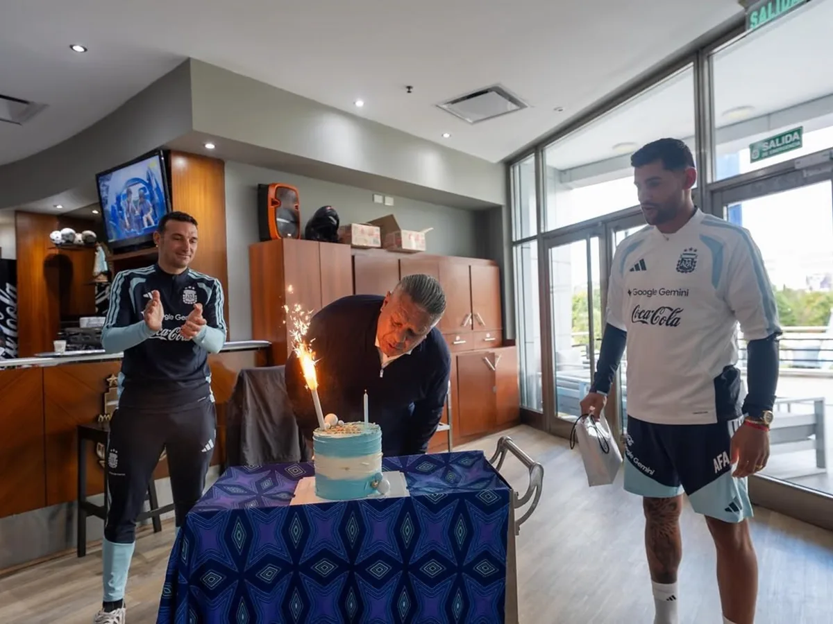 El primer entrenamiento de la Selección, sin Lionel Messi: los jugadores quieren la renovación de Scaloni y Chiqui Tapia mueve sus fichas