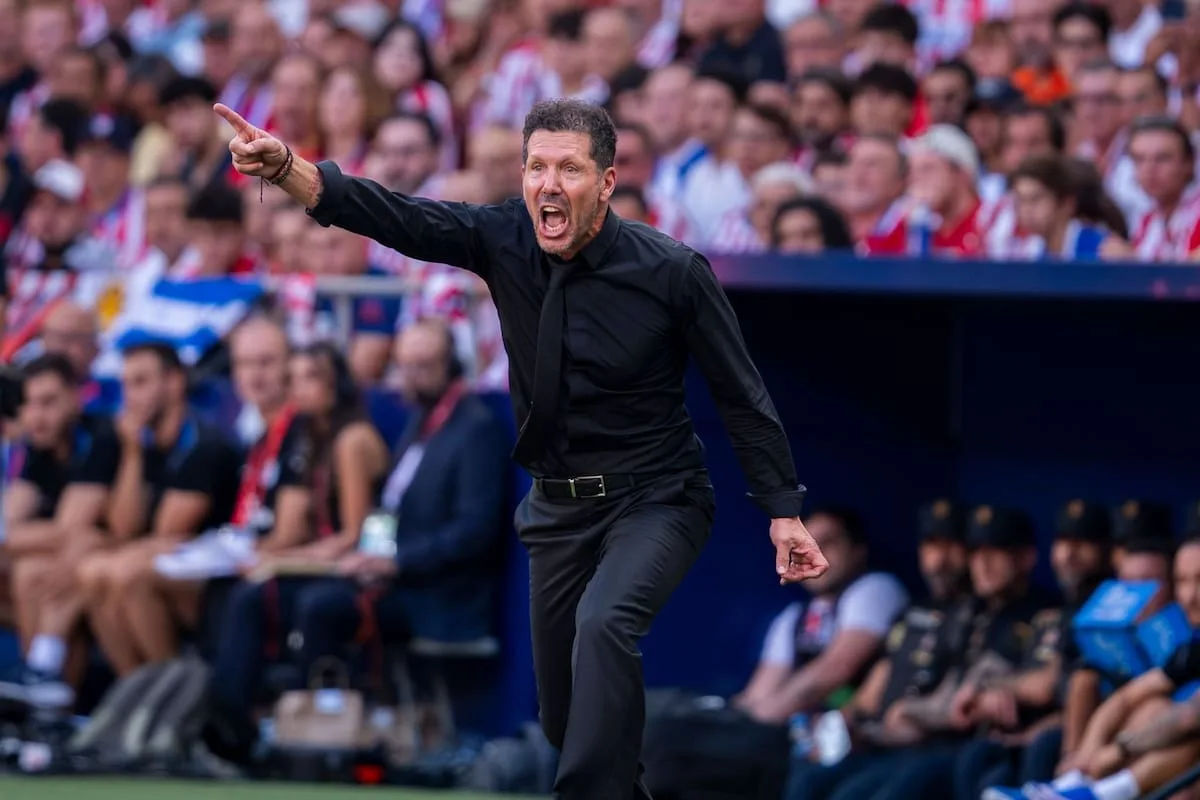 El alocado festejo del Cholo Simeone tras el triunfo de Atlético sobre el Real Madrid
