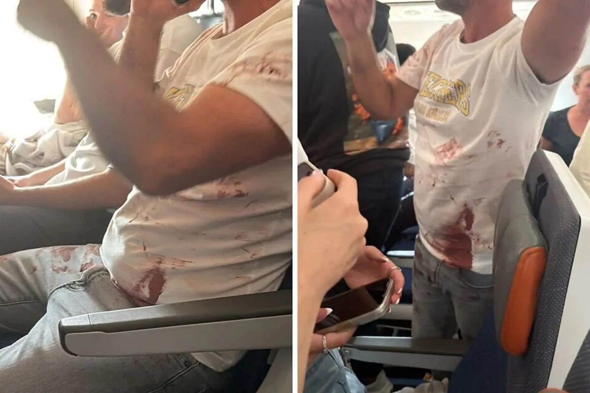 Terror en un vuelo de Flydubai: las fotos y videos del ataque al piloto del avión
