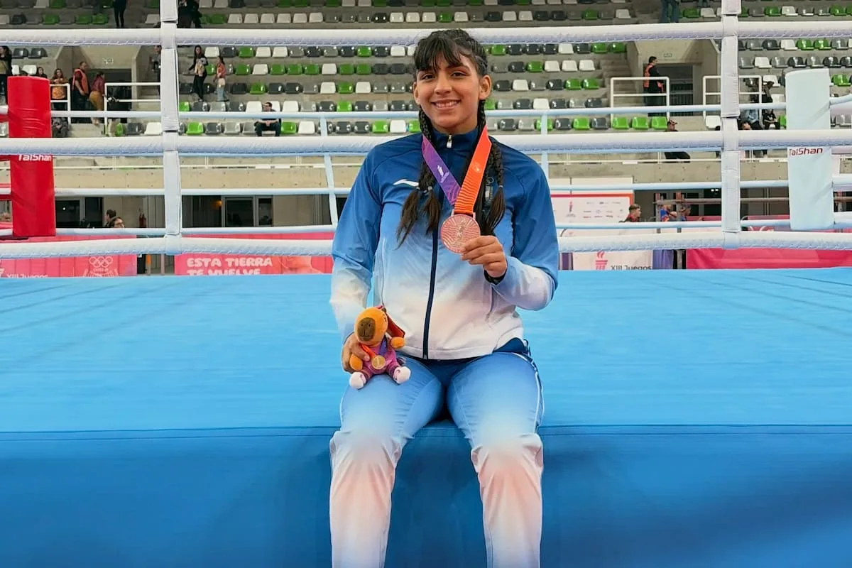 Lucía Muello: de no poder cargar la SUBE para ir a entrenar a lograr una medalla en los Suramericanos