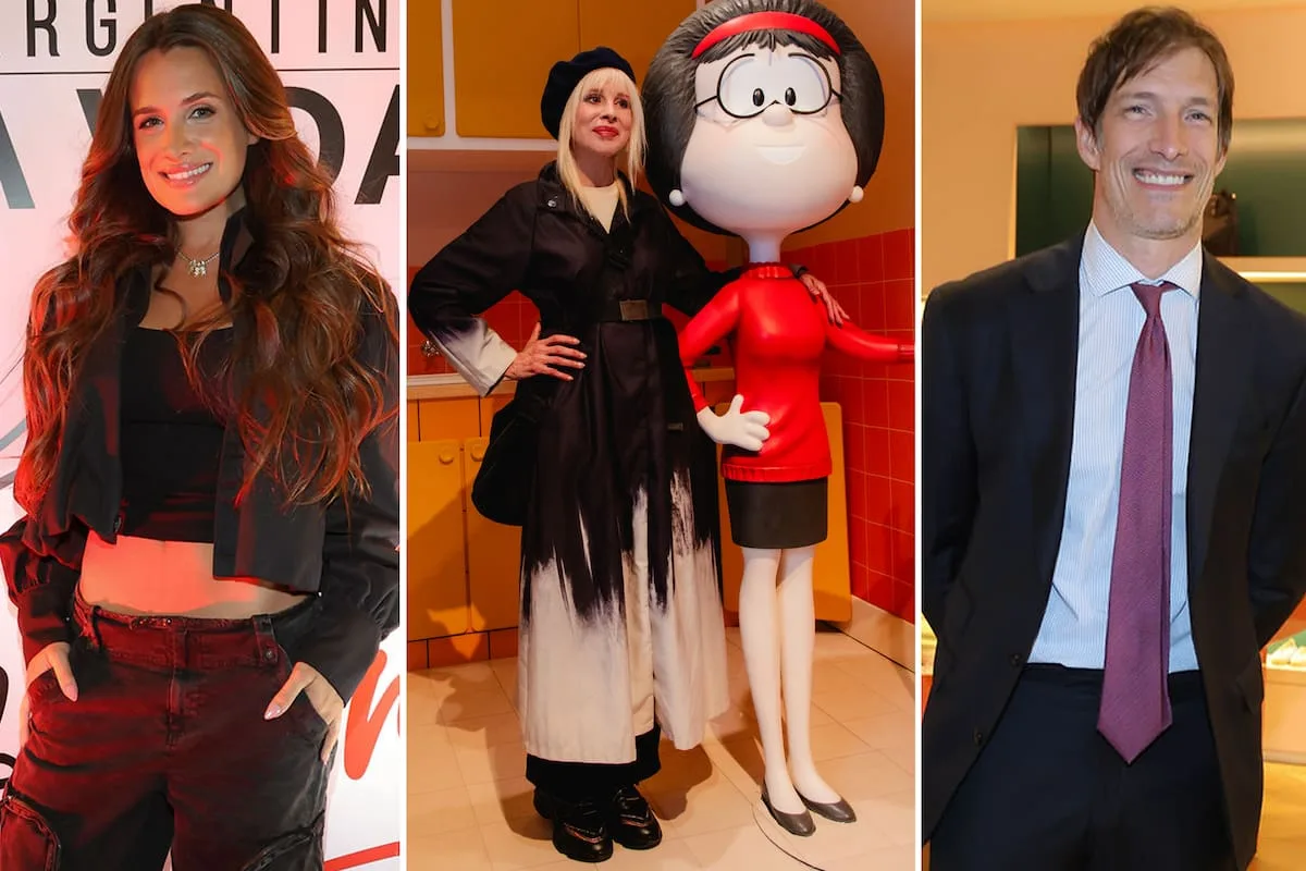 En fotos: Nacha Guevara e Iliana Calabró fueron a ver a Mafalda y Cami Homs e Iván de Pineda, en un evento solidario