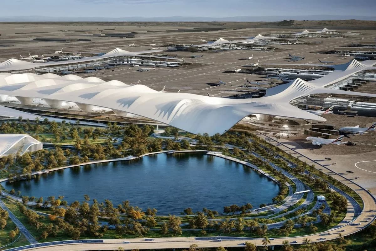 Comenzó la construcción del aeropuerto más grande del mundo