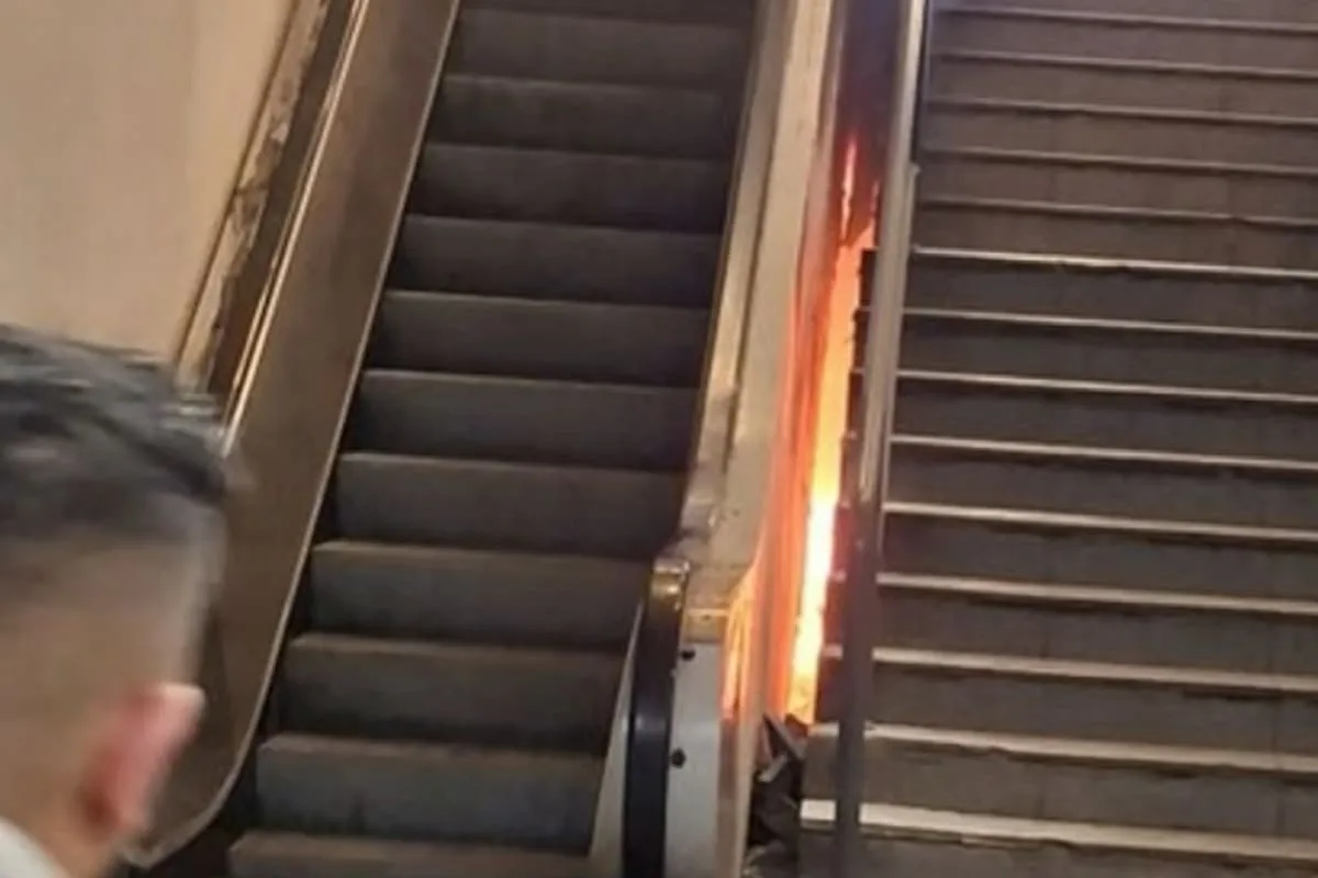 Incendio en la estación Constitución: evacuaron la terminal y Bomberos trabaja en el lugar