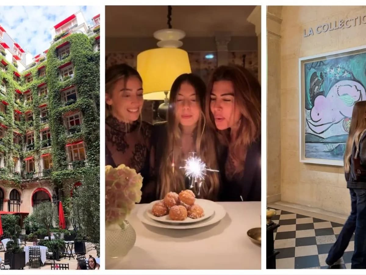 Juliana Awada celebró los 15 de Antonia Macri con un viaje a París