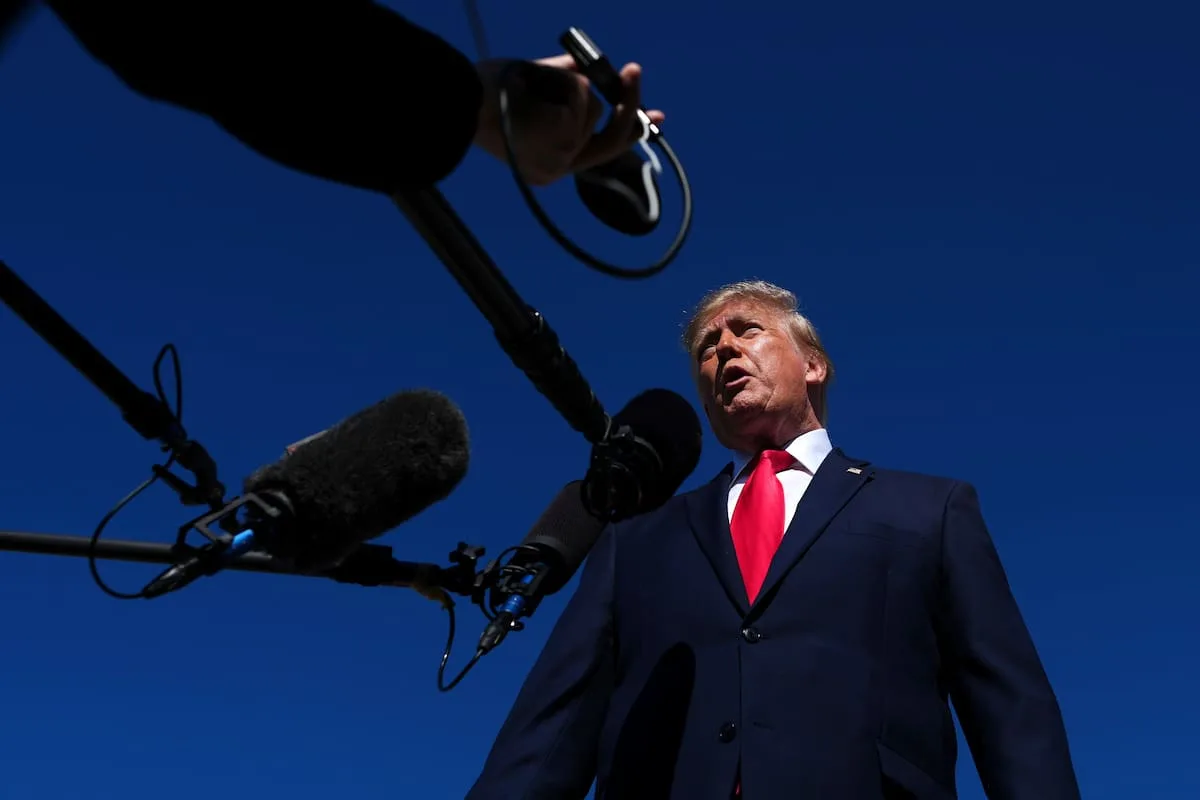 Trump sobre el regreso de María Corina Machado a Venezuela: "Espero que esté a salvo"