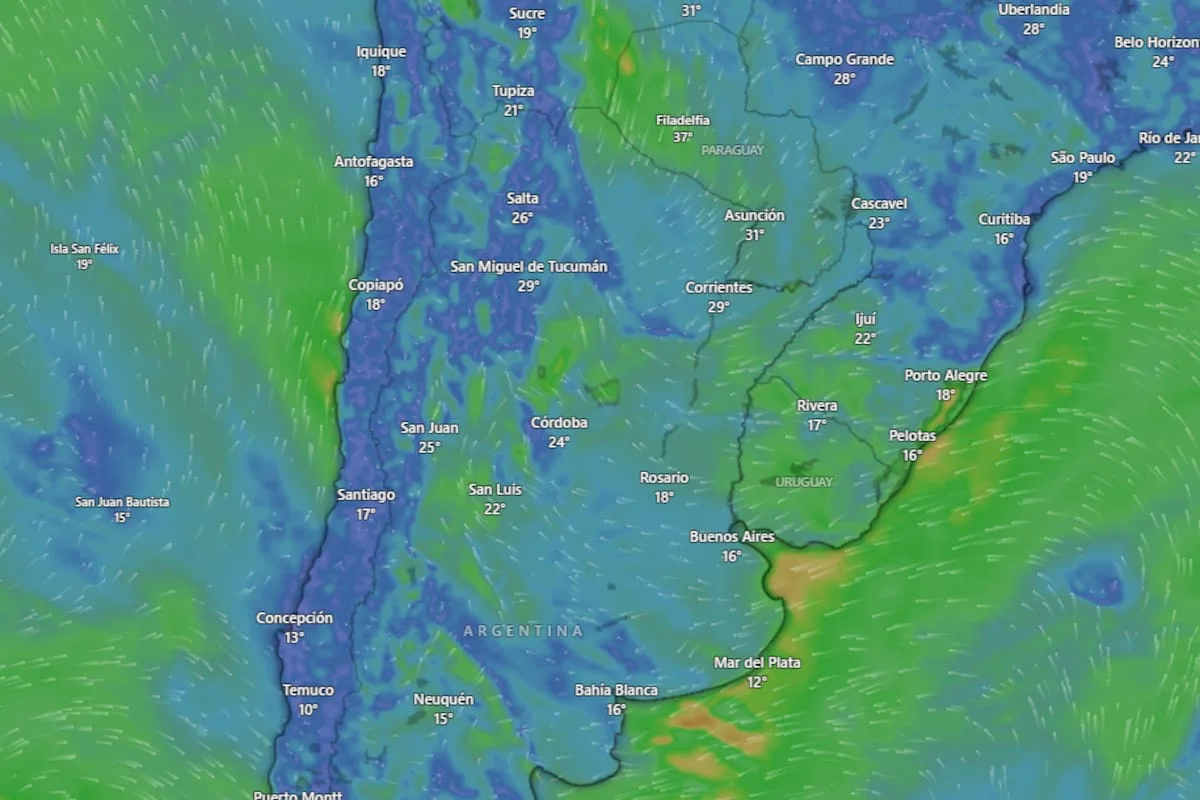 Hay alerta amarilla por tormentas y posible caída de granizo para este lunes 28 de septiembre: las provincias afectadas