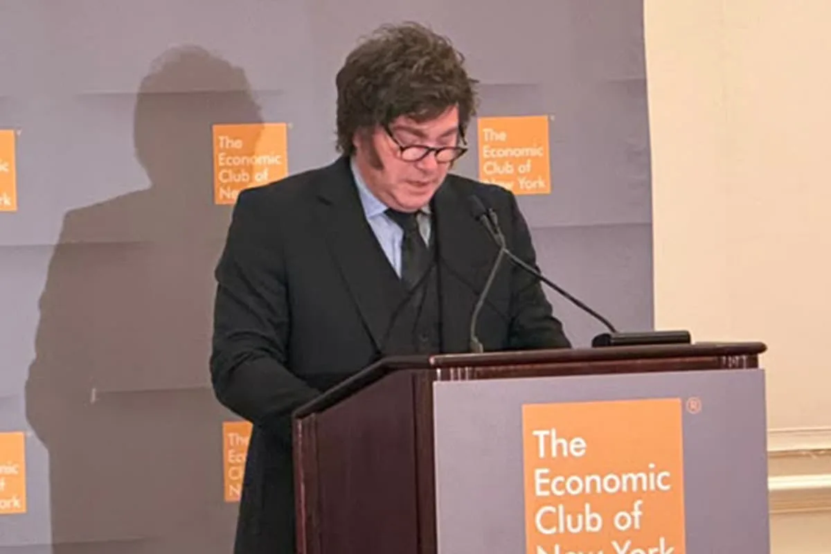 Milei, ante inversores en Nueva York: “Si somos reelectos, 2028 será el mejor año económico de la historia de la Argentina”