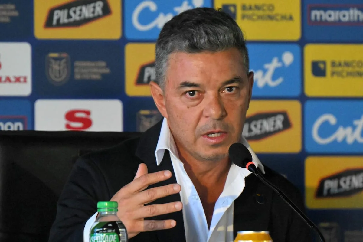 Marcelo Gallardo apuesta por la renovación en el ataque de Ecuador: convocó al pibe Juan Riquelme Angulo