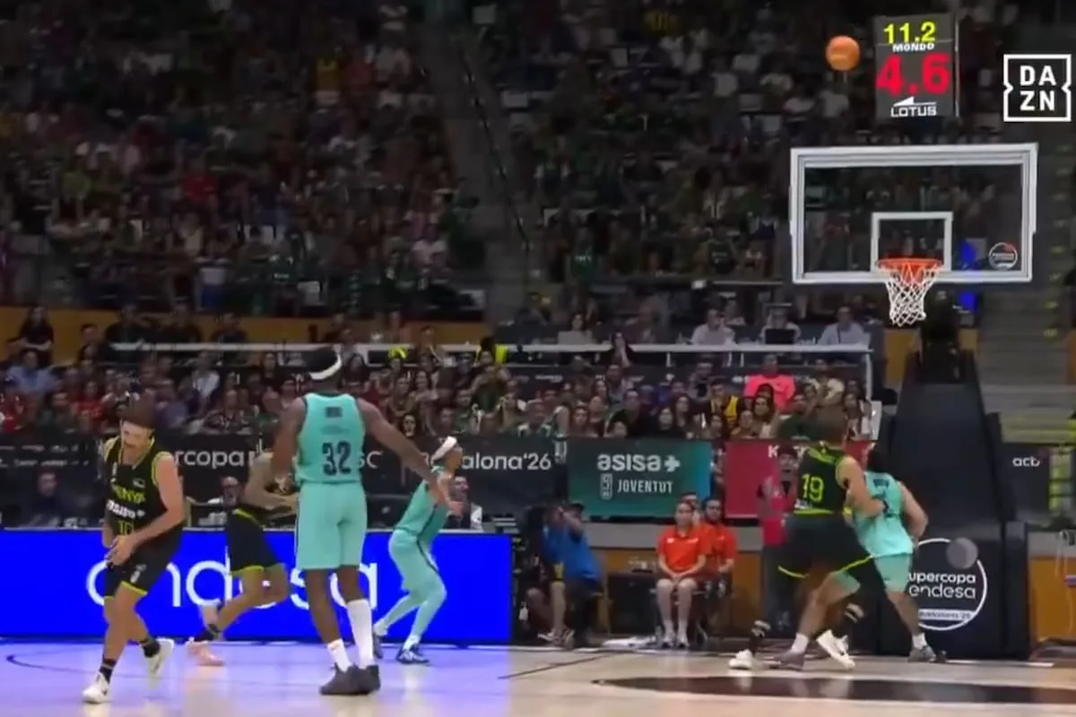 Nicolás Laprovíttola brilló en el título de Joventut de Badalona: nueve triples, uno sin mirar cómo entraba, y el premio MVP