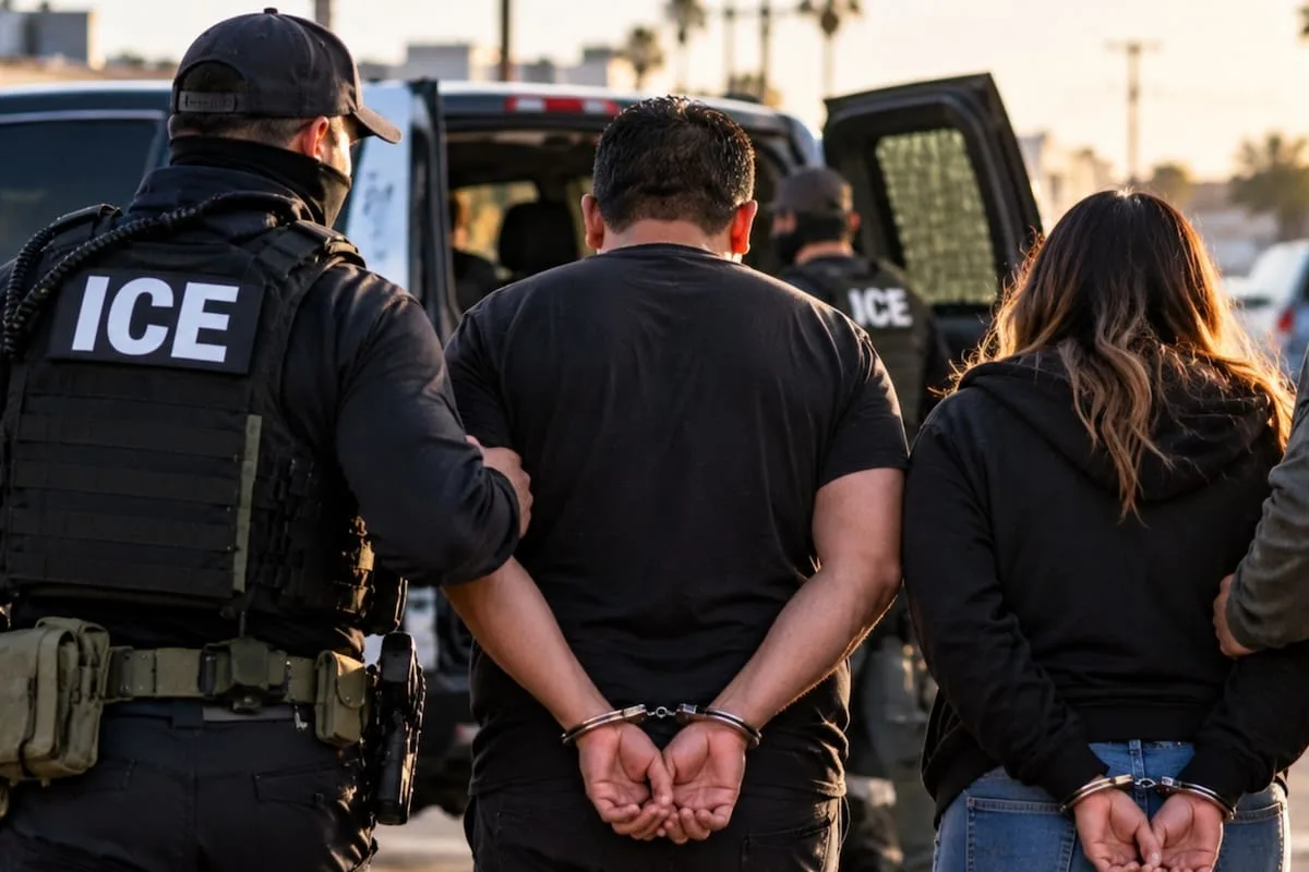 Una pareja de Utah fue condenada por ayudar a escapar a un detenido por el ICE