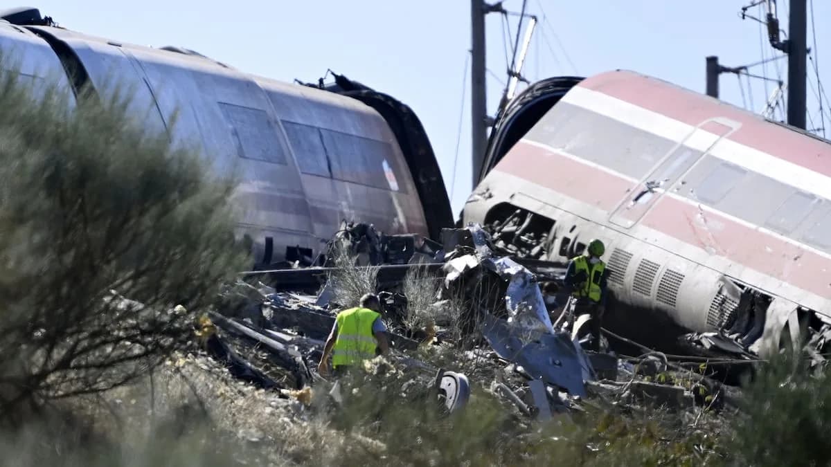 Choque de trenes en Toledo: una argentina muerta y un compatriota desaparecido