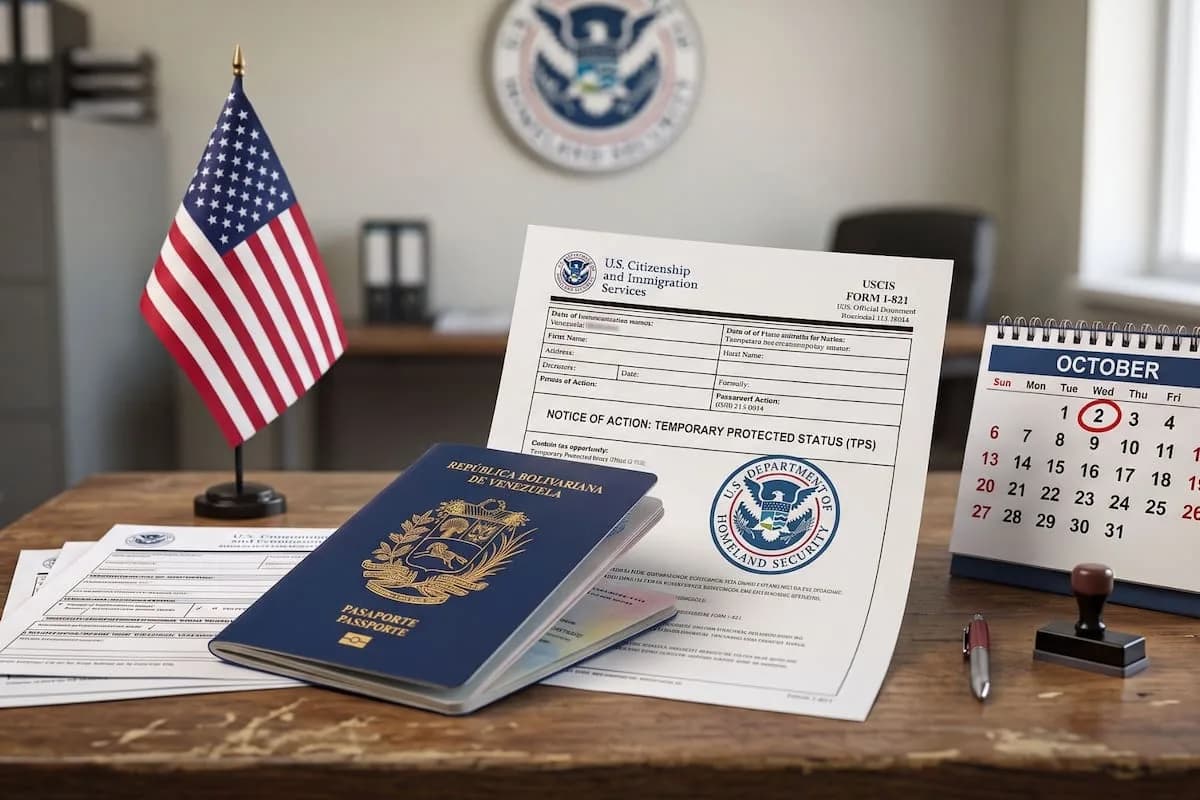 Anunciado por Uscis: los documentos de los venezolanos con TPS que mantienen su vigencia hasta el 2 de octubre
