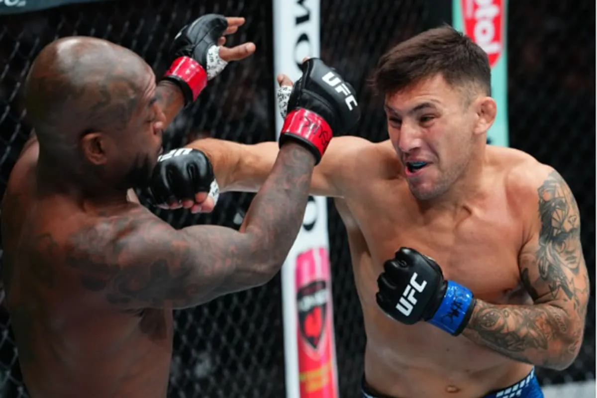 Esteban Ribovics dio otro paso histórico en UFC y logró un KOT brutal contra King Green