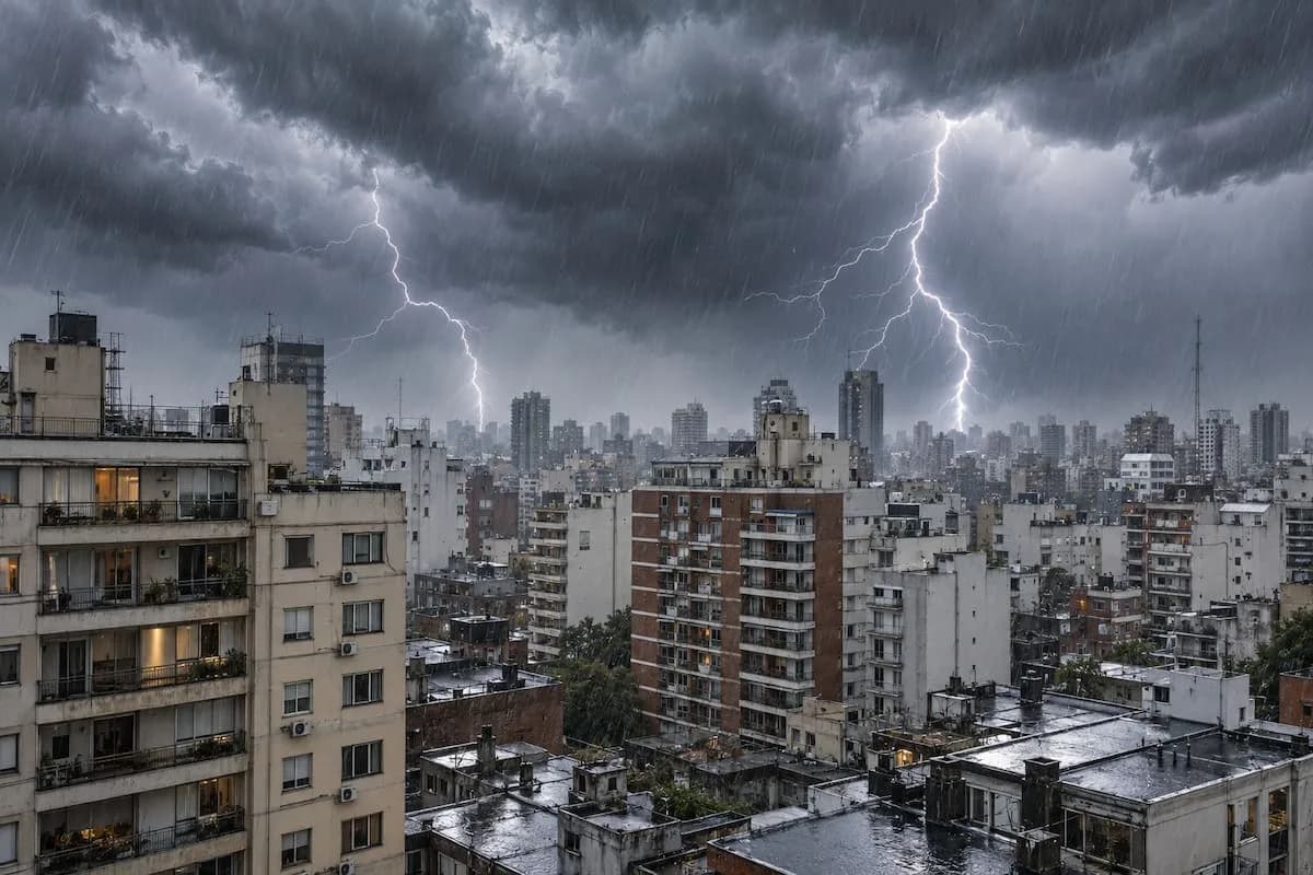 Avanza un frente desde el Pacífico que traerá tormentas severas este fin de semana, con acumulados de 100 mm, ráfagas de hasta 100 km/h y alerta extendida: las zonas afectadas