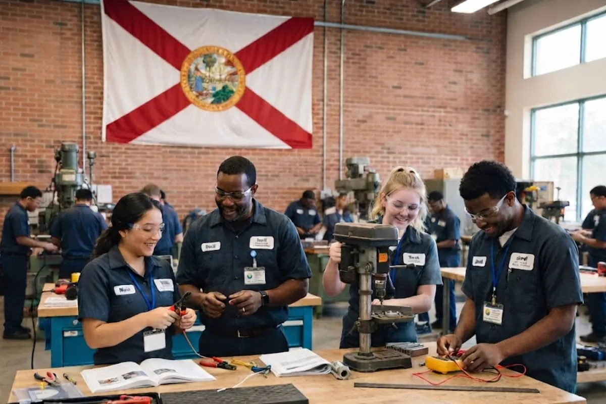 Capacitaciones laborales en Florida y quiénes pueden aplicar a las becas de 8 semanas
