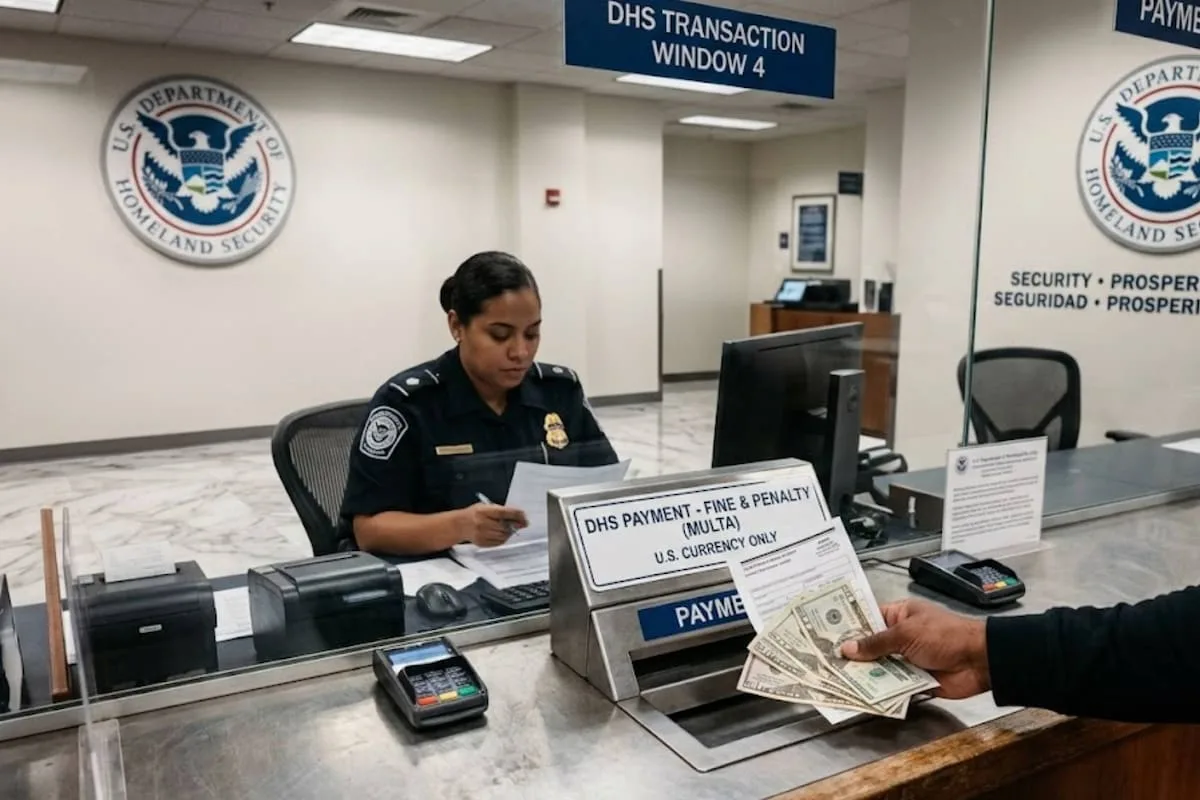DHS ratifica multas migratorias en EE.UU. y fija el 16 de noviembre como límite para reclamos