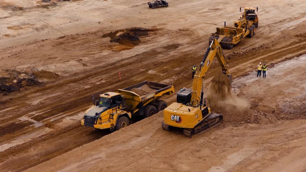 Bedrock Robotics recauda US$600 millones para excavadoras autónomas