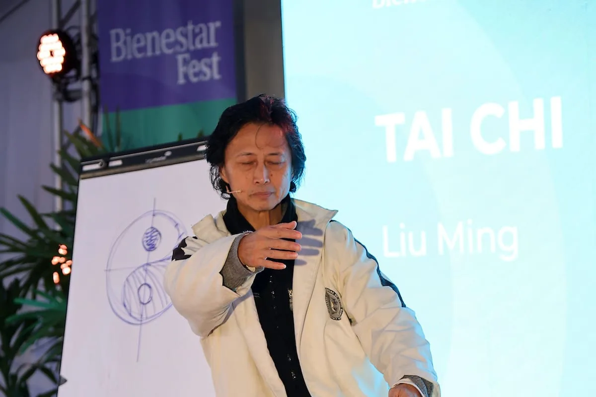 Liu Ming, maestro taoísta, en Palermo: "El taichí no es de gente común, es de sabios"