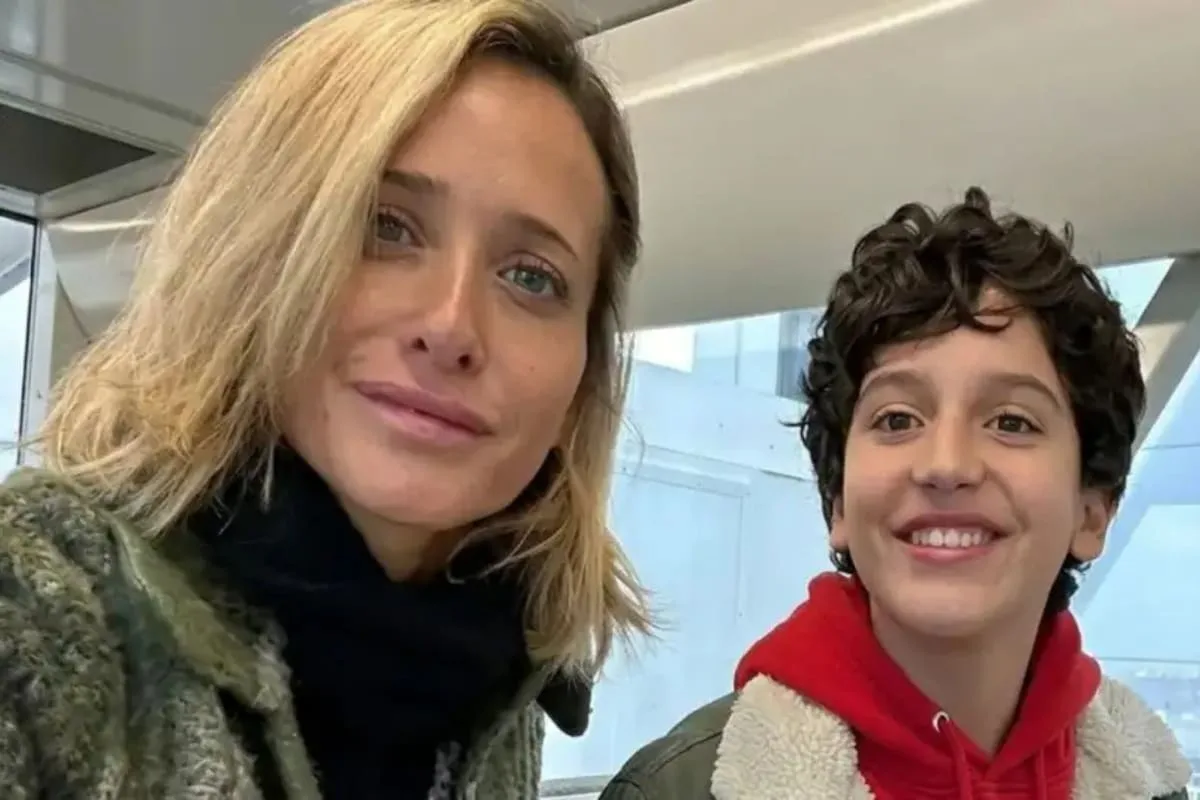 Julieta Prandi y su hijo Mateo se tatuaron juntos tras la separación de Emanuel Ortega