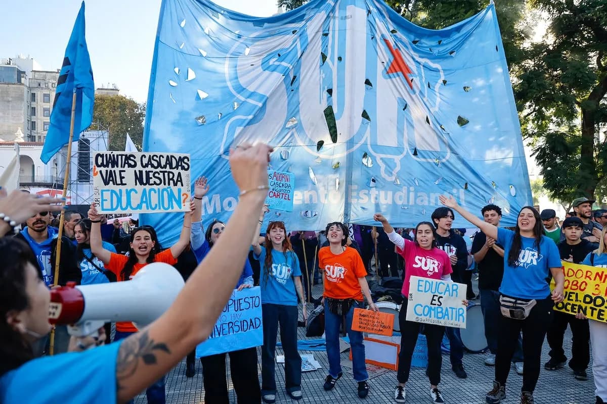Quinta Marcha Federal Universitaria: cortes, horarios y actos en todo el país