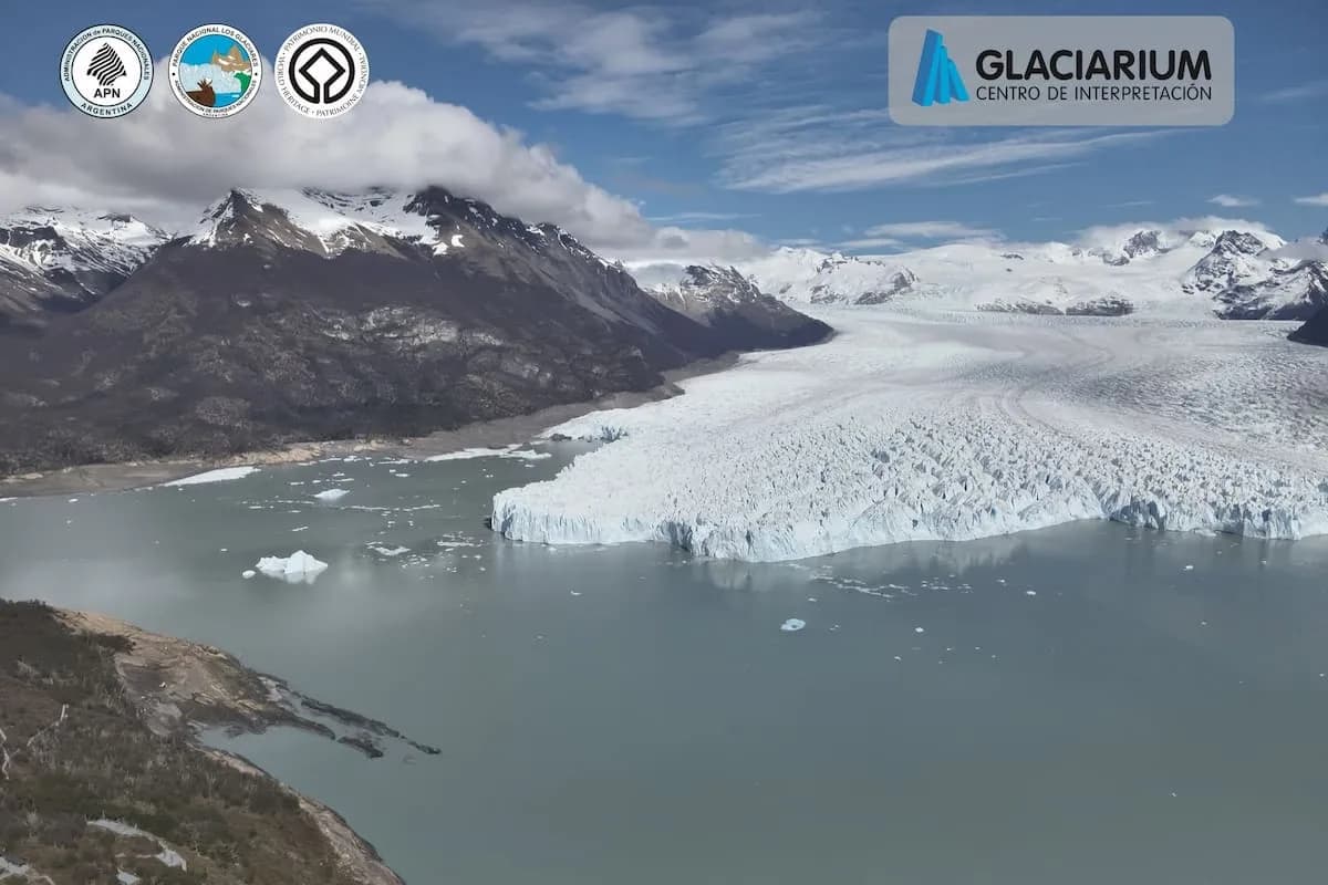 Retroceso histórico: el Perito Moreno perdió casi un kilómetro de frente en apenas 100 días