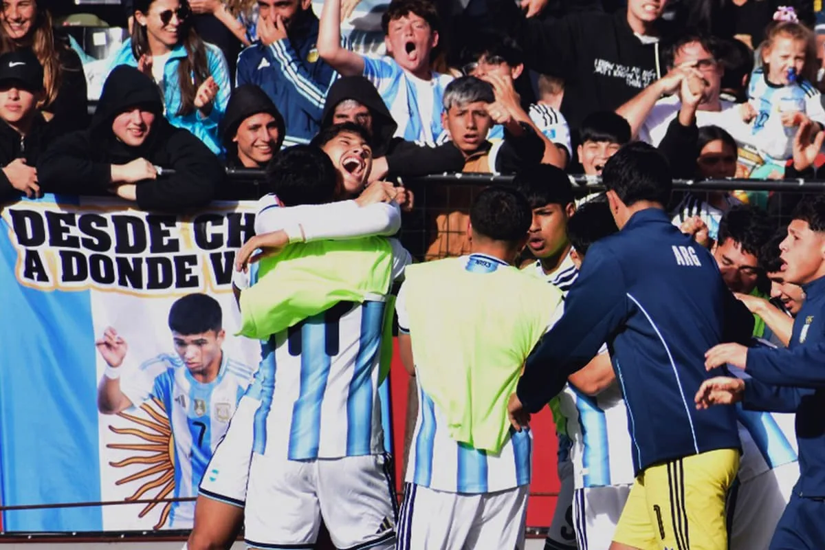 La selección argentina de fútbol Sub 19 empató con Venezuela y se clasificó a las semifinales de los Juegos Suramericanos