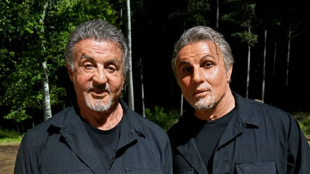 El doble de Sylvester Stallone: 2 horas y media de maquillaje por día para ser su clon