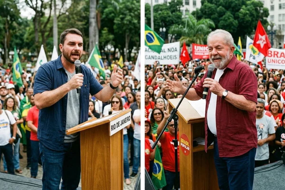 Encuesta en Brasil: Flávio Bolsonaro 44% y Lula 42% a días del balotaje